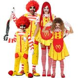 Gruppe von Verdammte McDonalds Clowns