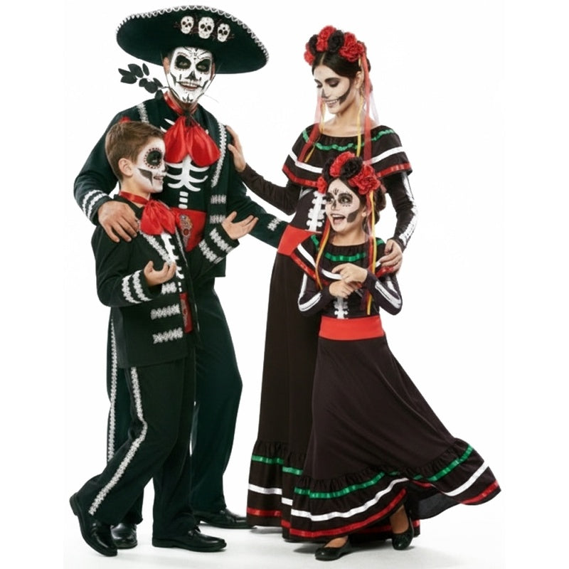 Gruppe von Catrina Mexikaner