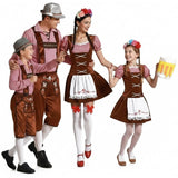 Gruppe von Deutsche Oktoberfest-Bajuwaren
