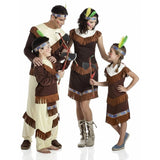 Gruppe von Tahoe-Indianer