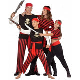 Gruppe von Schatz-Piraten