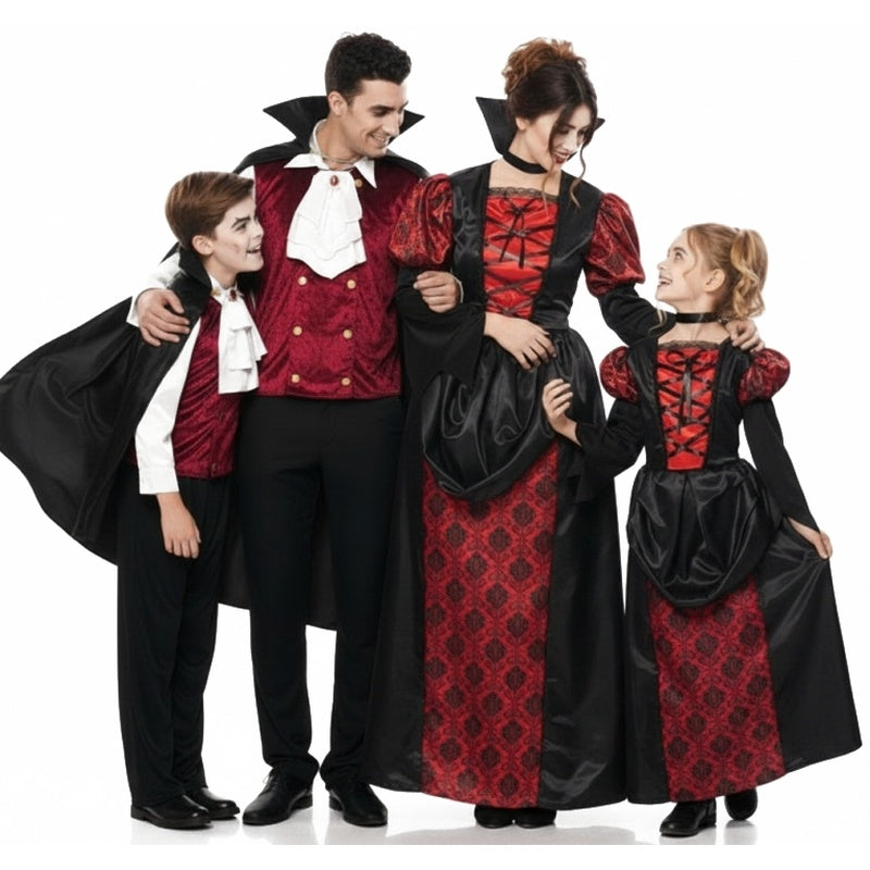 Gruppe von Elegante Vampire