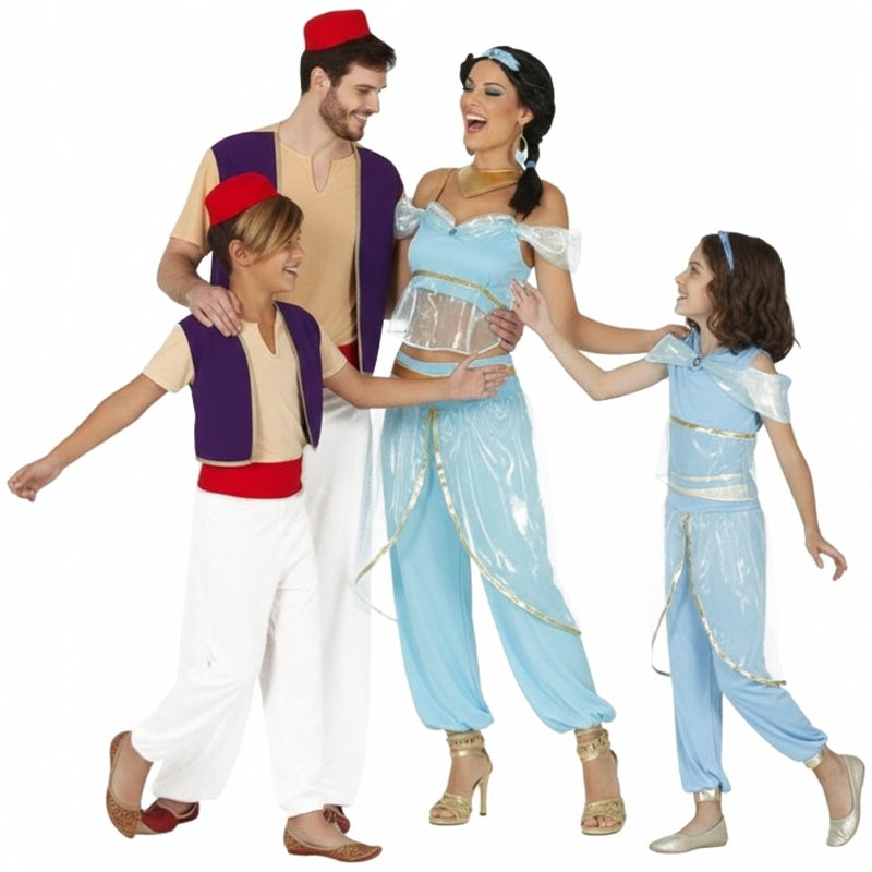 Gruppe von Aladdin und Jasmin