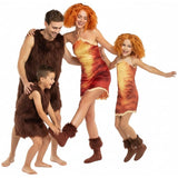 Gruppe von Grug und Eep aus Die Croods