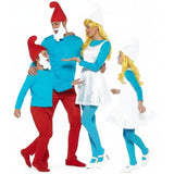Gruppe von Papa Schlumpf und Schlumpfine