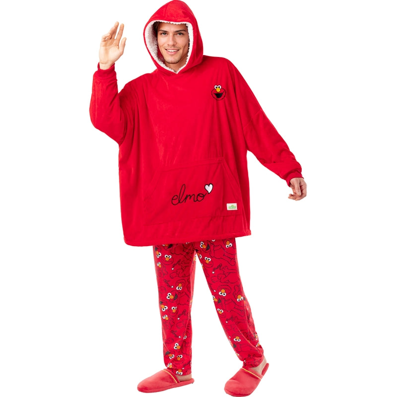 Bata de Elmo para adulto - Barrio Sésamo