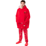 Bata de Elmo para adulto - Barrio Sésamo Detalle Bis