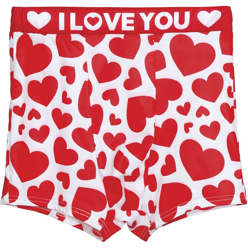 Calzoncillos I Love You para hombre Detalle
