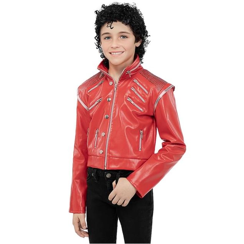 Chaqueta de Michael Jackson Beat It para niño Detalle