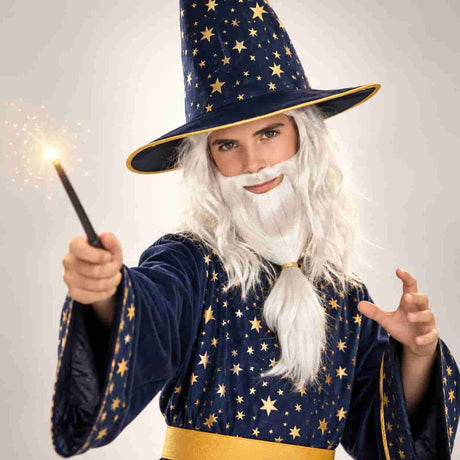 Magier und Magierin Kostüme
