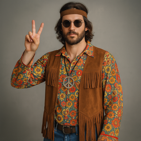 Hippie-Kostüme für Männer