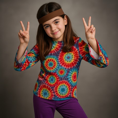 Hippie-Kostüme für Mädchen
