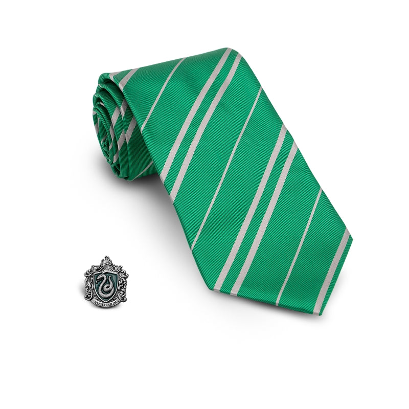 Corbata y pin Slytherin Harry Potter