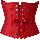 Corset Bajo Pecho Rojo para mujer Espalda