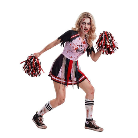 Disfraz de Animadora Zombie Infectada para mujer Perfil
