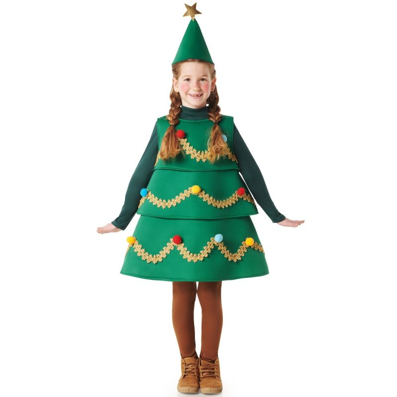 Disfraz de Árbol Navidad Decorado Infantil