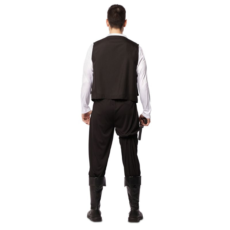 Disfraz de Aventurero Galáctico para hombre Espalda