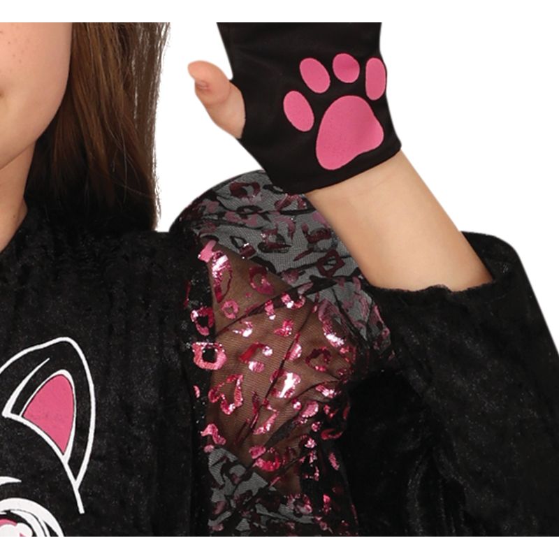 Disfraz de Black Kitty para niña Detalle