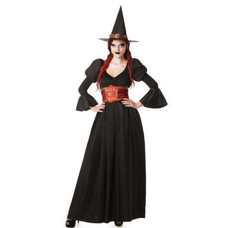 Disfraz de Bruja Hechicera negra para mujer