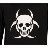 Disfraz Calavera Biohazard para niño Detalle