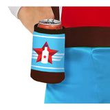 Disfraz de Capitán Vodka para hombre Detalle Bis