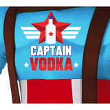Disfraz de Capitán Vodka para hombre Detalle