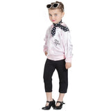 Disfraz de Chaqueta Pink Ladies para niña