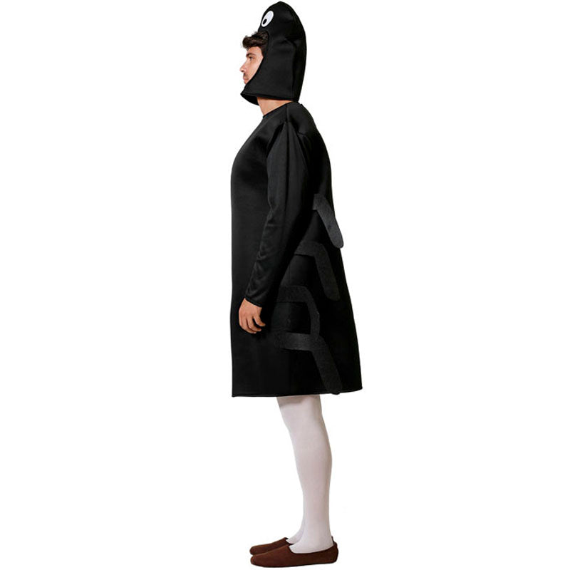 Disfraz de Araña negra adulto unisex Perfil
