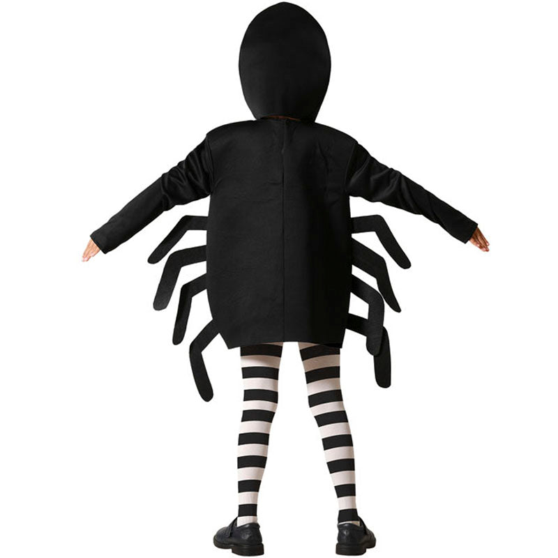 Disfraz de Araña negra infantil Espalda