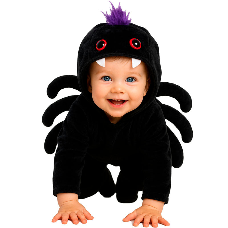 Disfraz de Araña negra para bebé