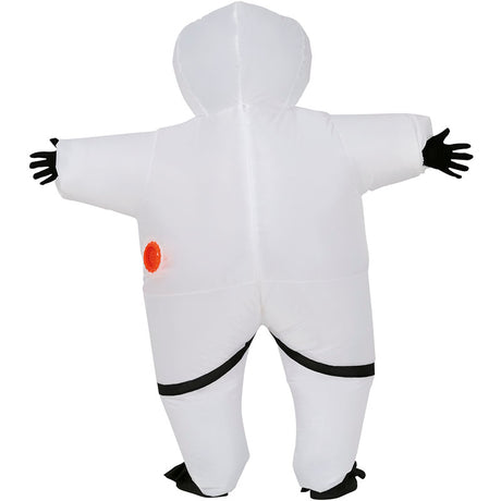 Disfraz de Astronauta hinchable infantil Espalda
