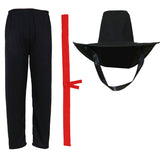 Disfraz de Black Demon para hombre Pieza tres