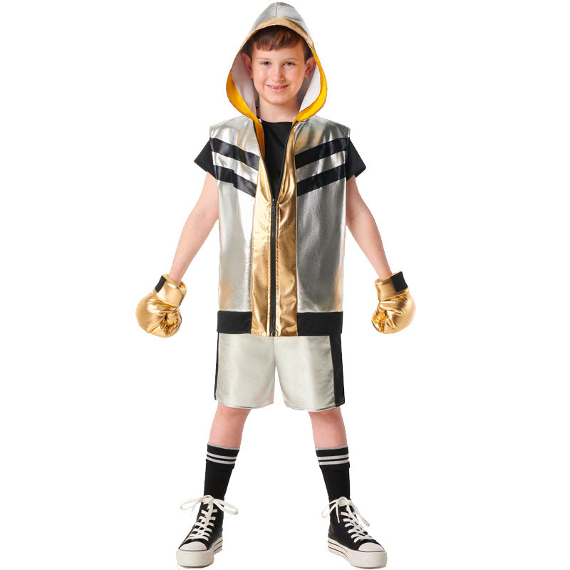 Disfraz de Boxeador Champion infantil Niño