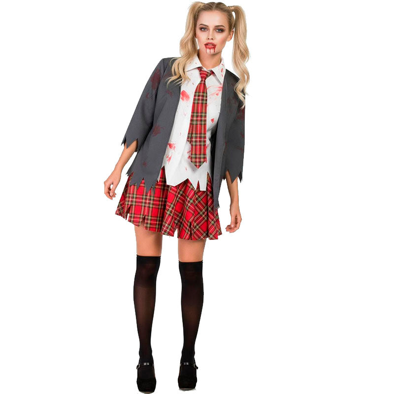Disfraz de Colegiala Estudiante Zombie