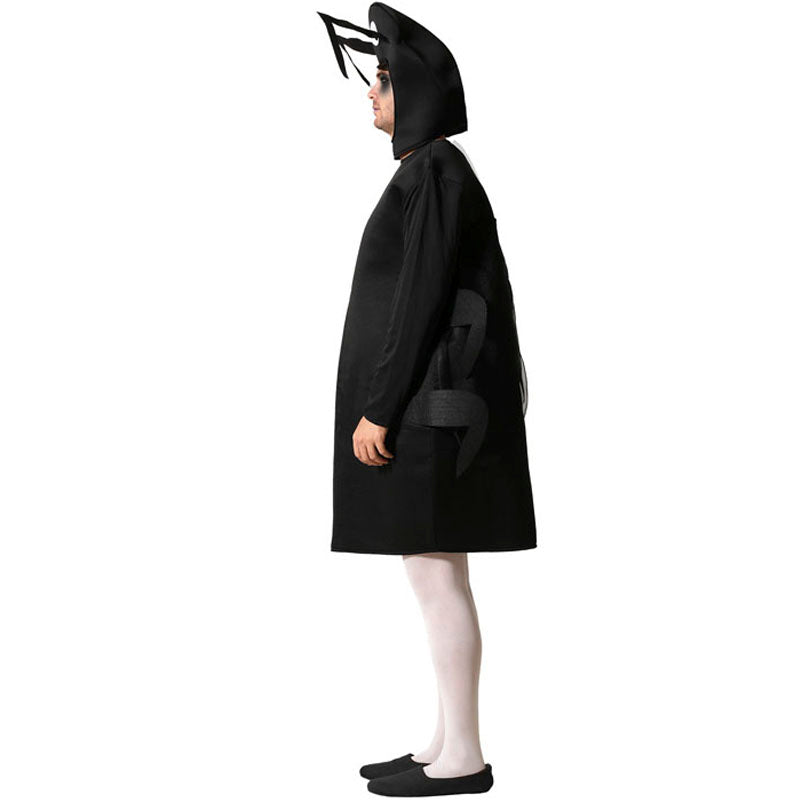 Disfraz de Cucaracha negra adulto unisex Perfil