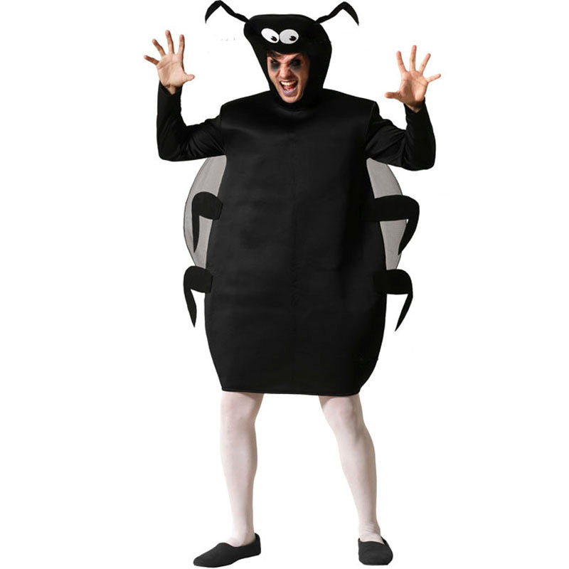 Disfraz de Cucaracha negra adulto unisex