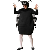 Disfraz de Cucaracha negra adulto unisex