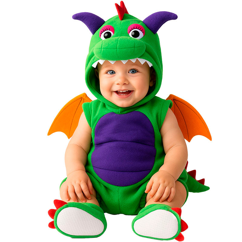 Disfraz de Dinosaurio con alas para bebé