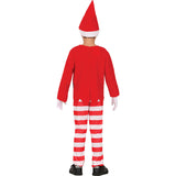 Disfraz de Elfo travieso de Navidad para niño Espalda