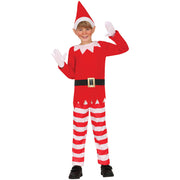 Disfraz de Elfo travieso de Navidad para niño