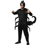 Disfraz de Escorpión negro adulto unisex