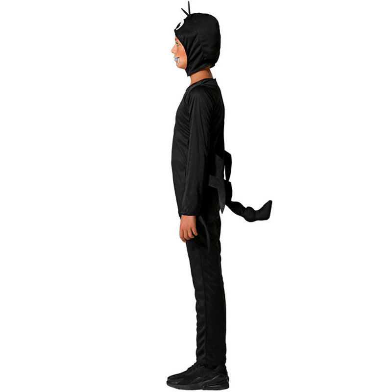 Disfraz de Escorpión negro infantil Perfil
