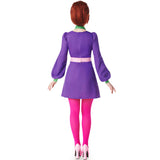 Disfraz de Espía Austin Powers para mujer Espalda