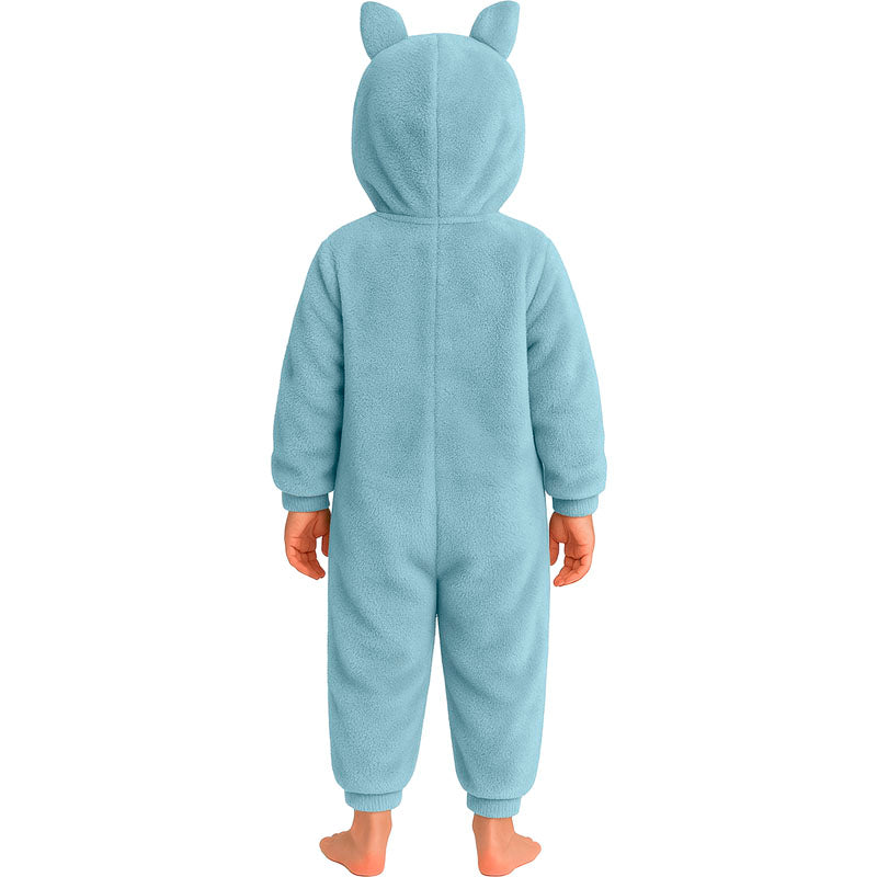 Disfraz de Labubu azul infantil Espalda