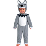 Disfraz de Lobo gris para bebé