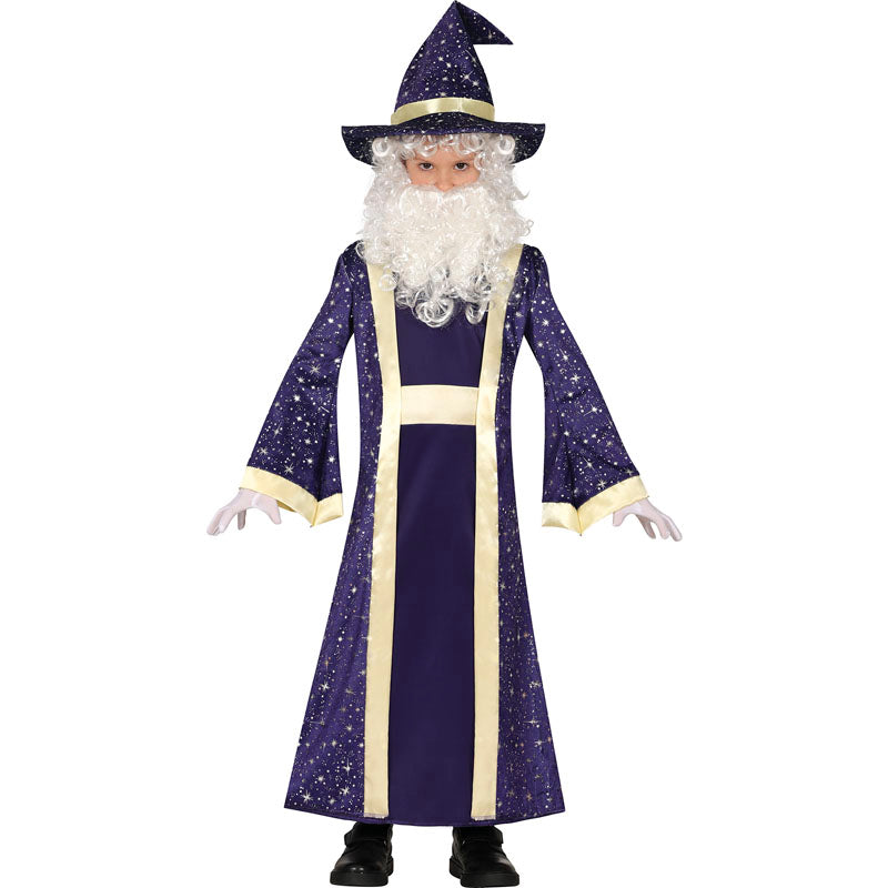Disfraz de Mago azul para niño