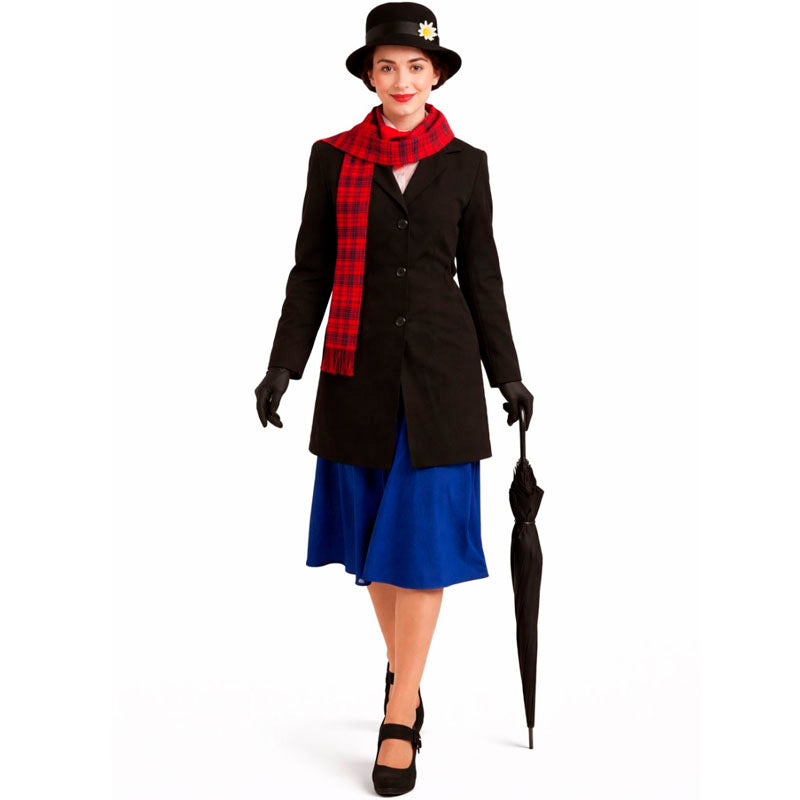 Disfraz de Niñera Mary Poppins para mujer