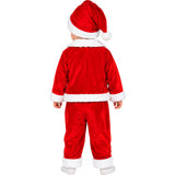 Disfraz de Papá Noel Navidad para bebé espalda