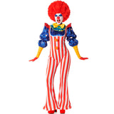 Disfraz de Payasa Americana para mujer
