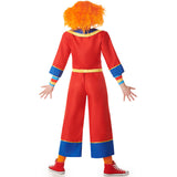 Disfraz de Payasa multicolor Micolor para mujer Espalda